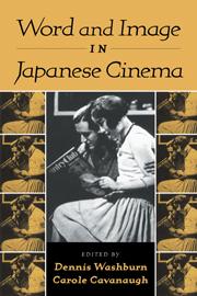 Cover: 9780521771825 | Word and Image in Japanese Cinema | Dennis Washburn (u. a.) | Buch