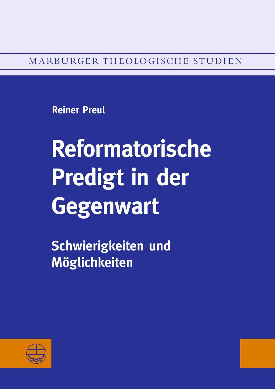 Cover: 9783374069972 | Reformatorische Predigt in der Gegenwart | Reiner Preul | Taschenbuch