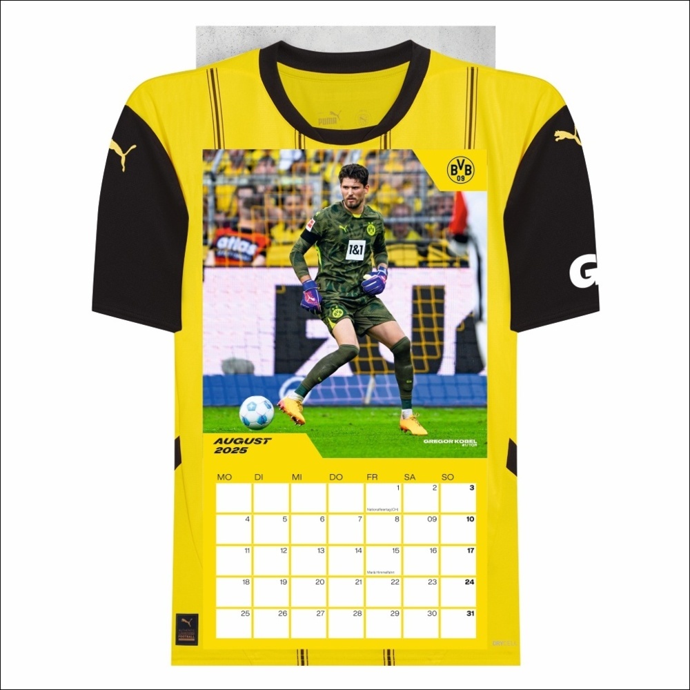 Bild: 9783756405442 | BVB Trikotkalender 2025 | Kalender | Spiralbindung | 14 S. | Deutsch