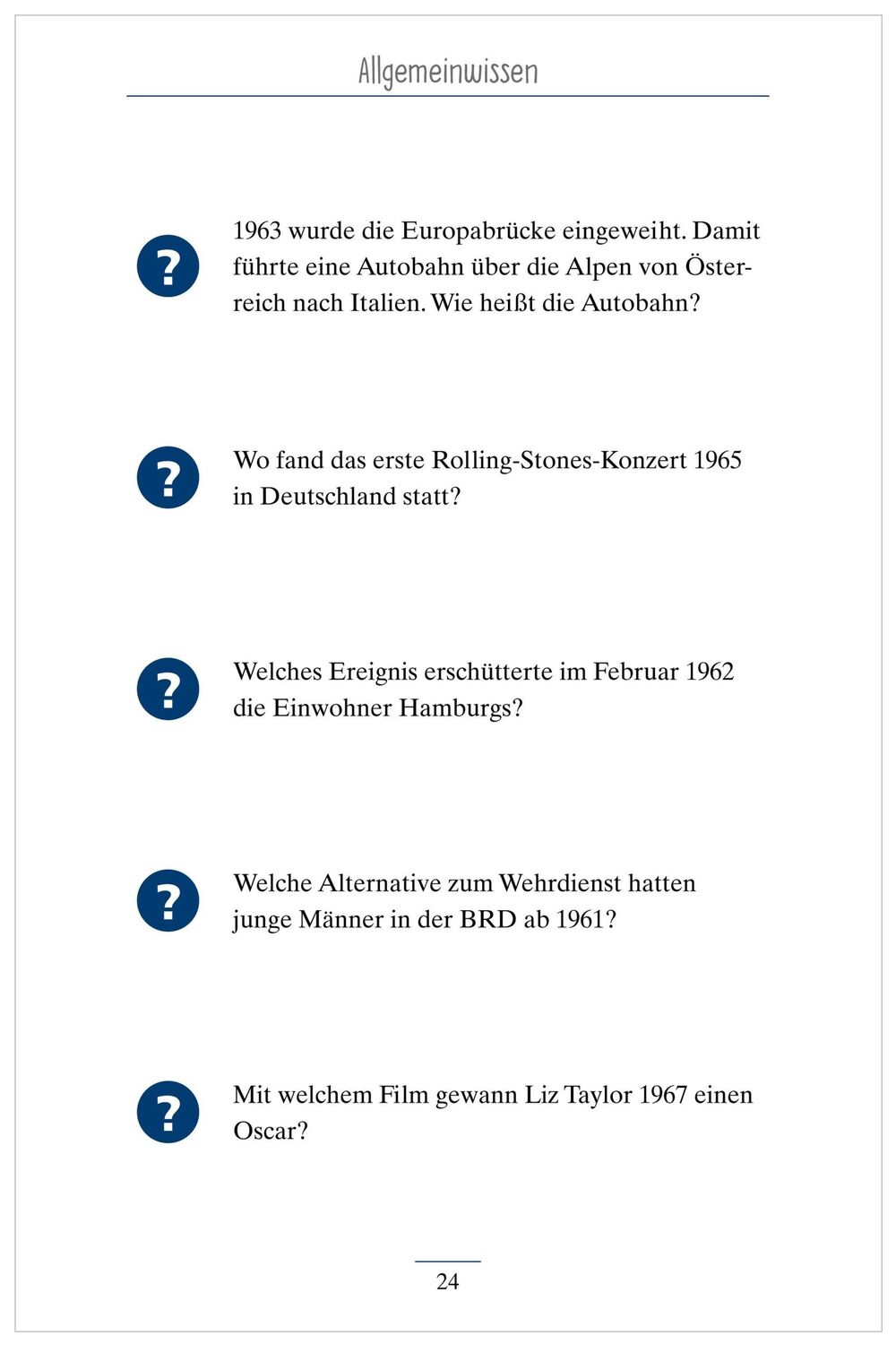 Bild: 9783948106348 | Allgemeinwissen. Das Gedächtnistraining-Quiz für Senioren. Ideal...