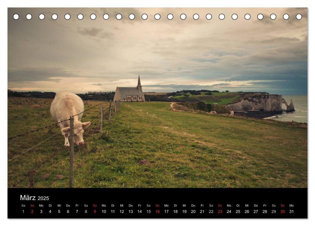 Bild: 9783435783540 | Frankreich Normandie (Tischkalender 2025 DIN A5 quer), CALVENDO...