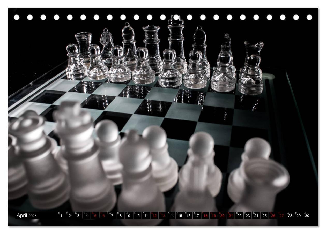 Bild: 9783435397303 | SCHACH - Spiel der Könige (Tischkalender 2025 DIN A5 quer),...