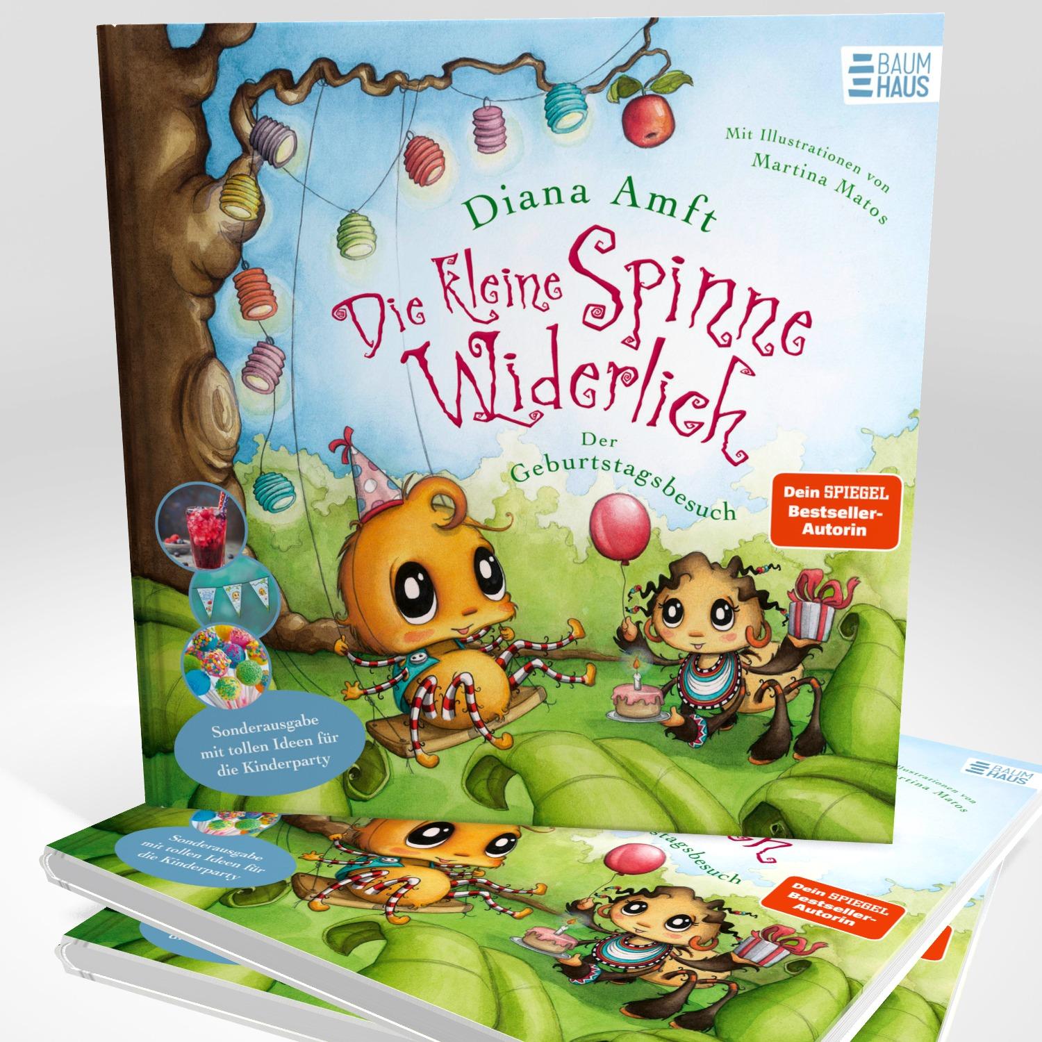 Bild: 9783833908910 | Die kleine Spinne Widerlich - Der Geburtstagsbesuch - Sonderausgabe...