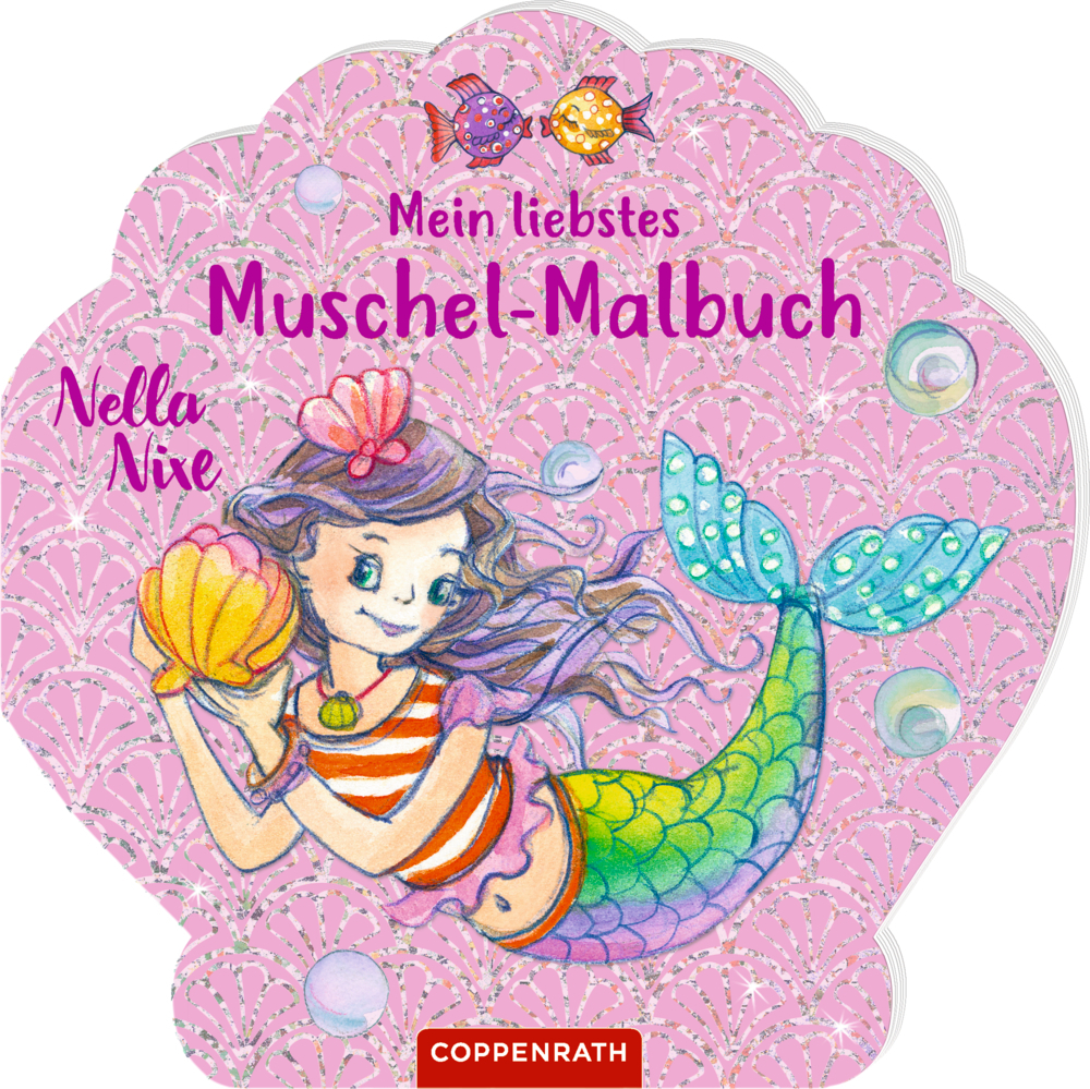 Cover: 9783649639268 | Nella Nixe - Mein liebstes Muschel-Malbuch | Monika Finsterbusch