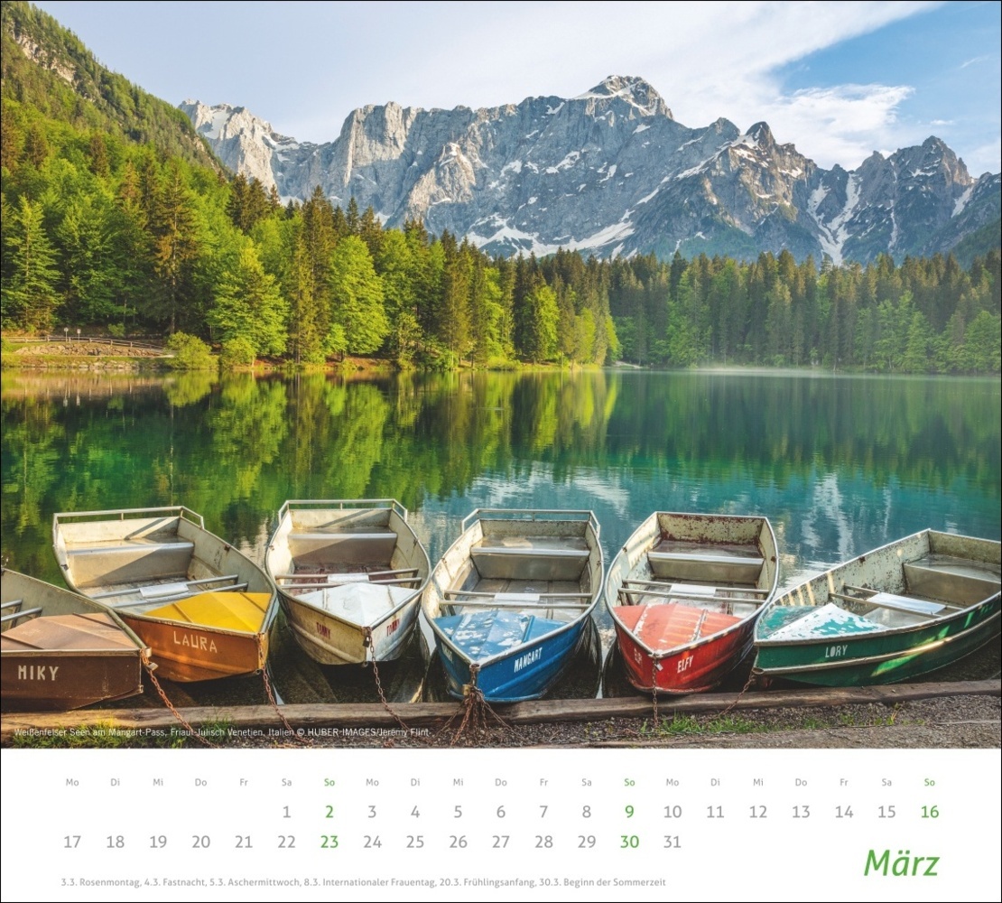 Bild: 9783756406883 | Alpen Bildkalender 2025 | Kalender | Spiralbindung | 14 S. | Deutsch