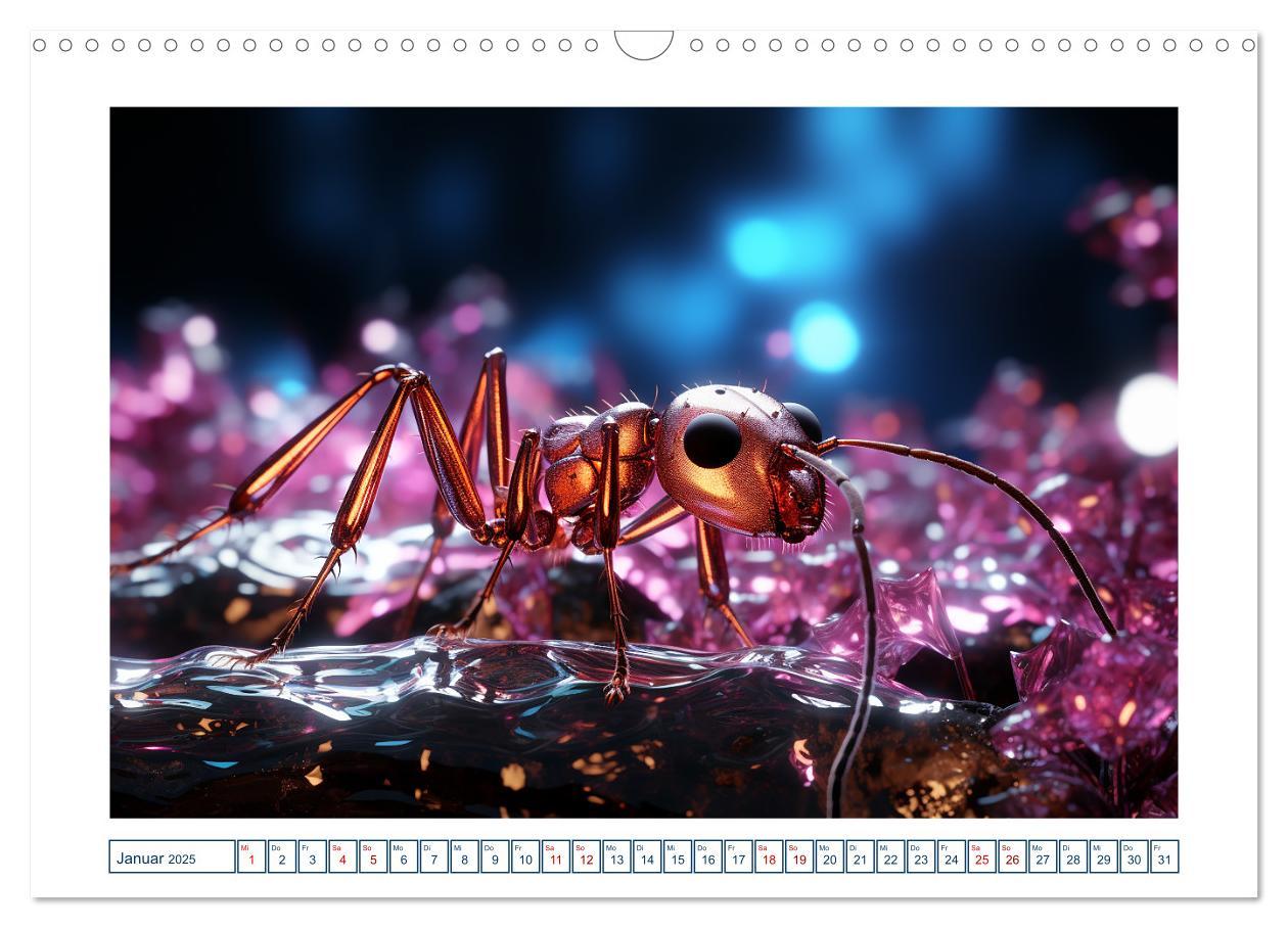 Bild: 9783383883606 | Magische Insekten (Wandkalender 2025 DIN A3 quer), CALVENDO...