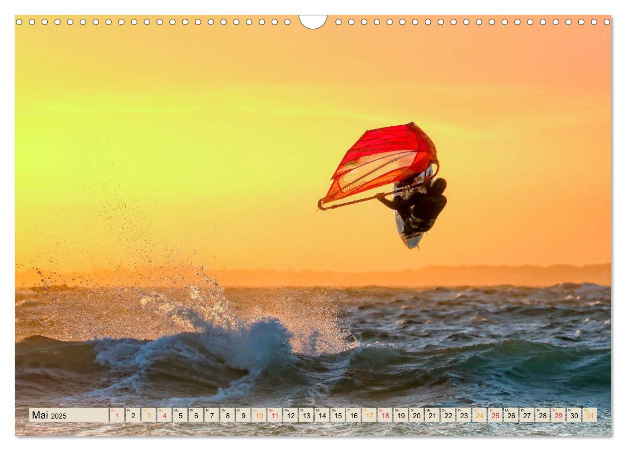 Bild: 9783435272242 | Windsurfing - extrem cool (Wandkalender 2025 DIN A3 quer), CALVENDO...