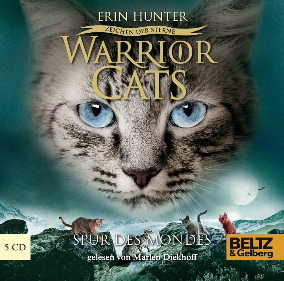 Cover: 9783407811714 | Warrior Cats, Zeichen der Sterne, Spur des Mondes, 5 Audio-CDs | CD