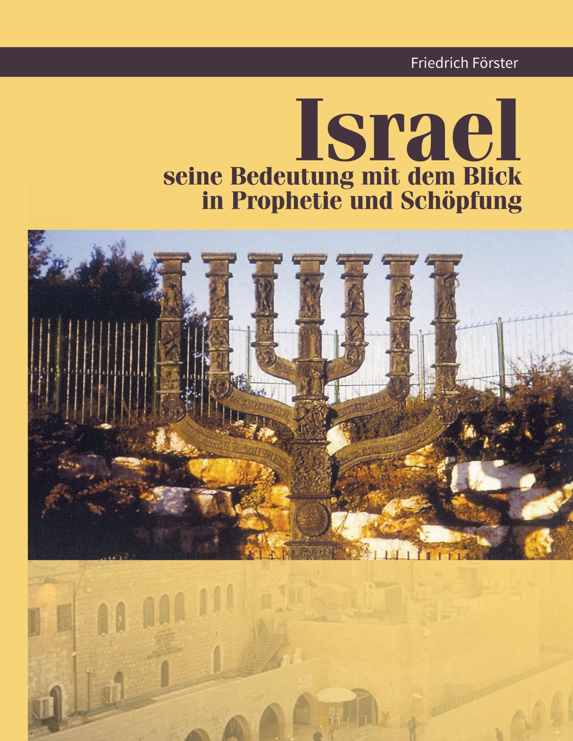 Cover: 9783758366772 | Israel seine Bedeutung mit Blick in Prophetie und Schöpfung | Förster