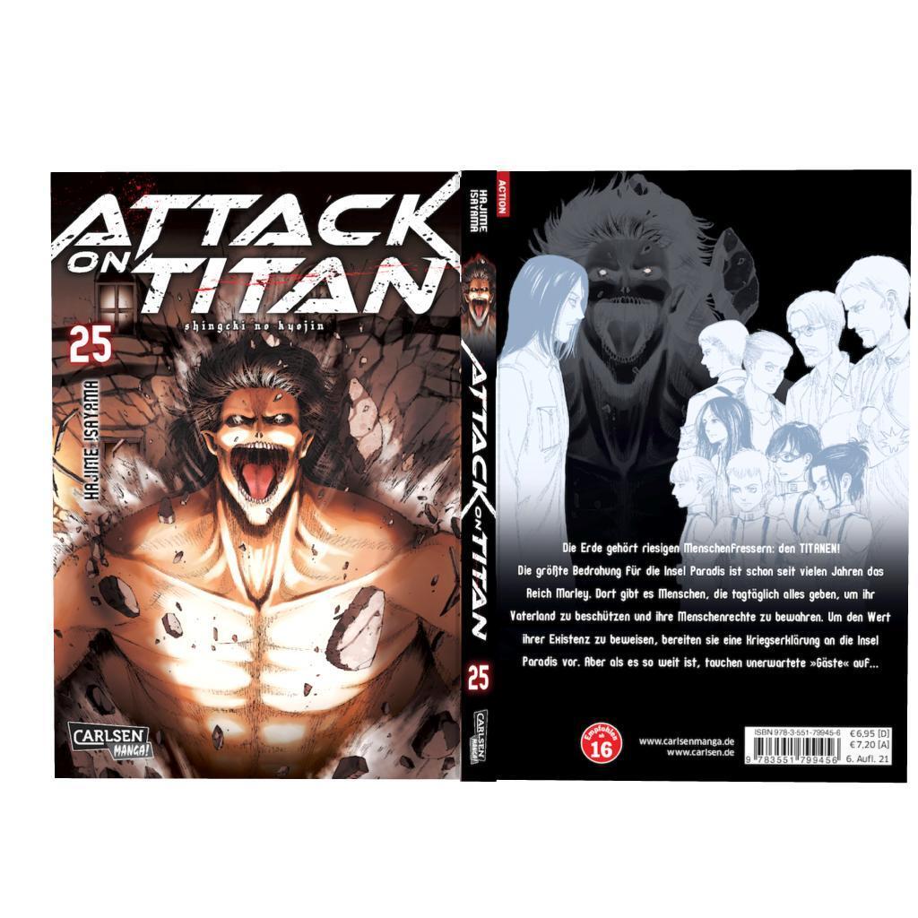 Bild: 9783551799456 | Attack on Titan 25 | Hajime Isayama | Taschenbuch | Attack on Titan