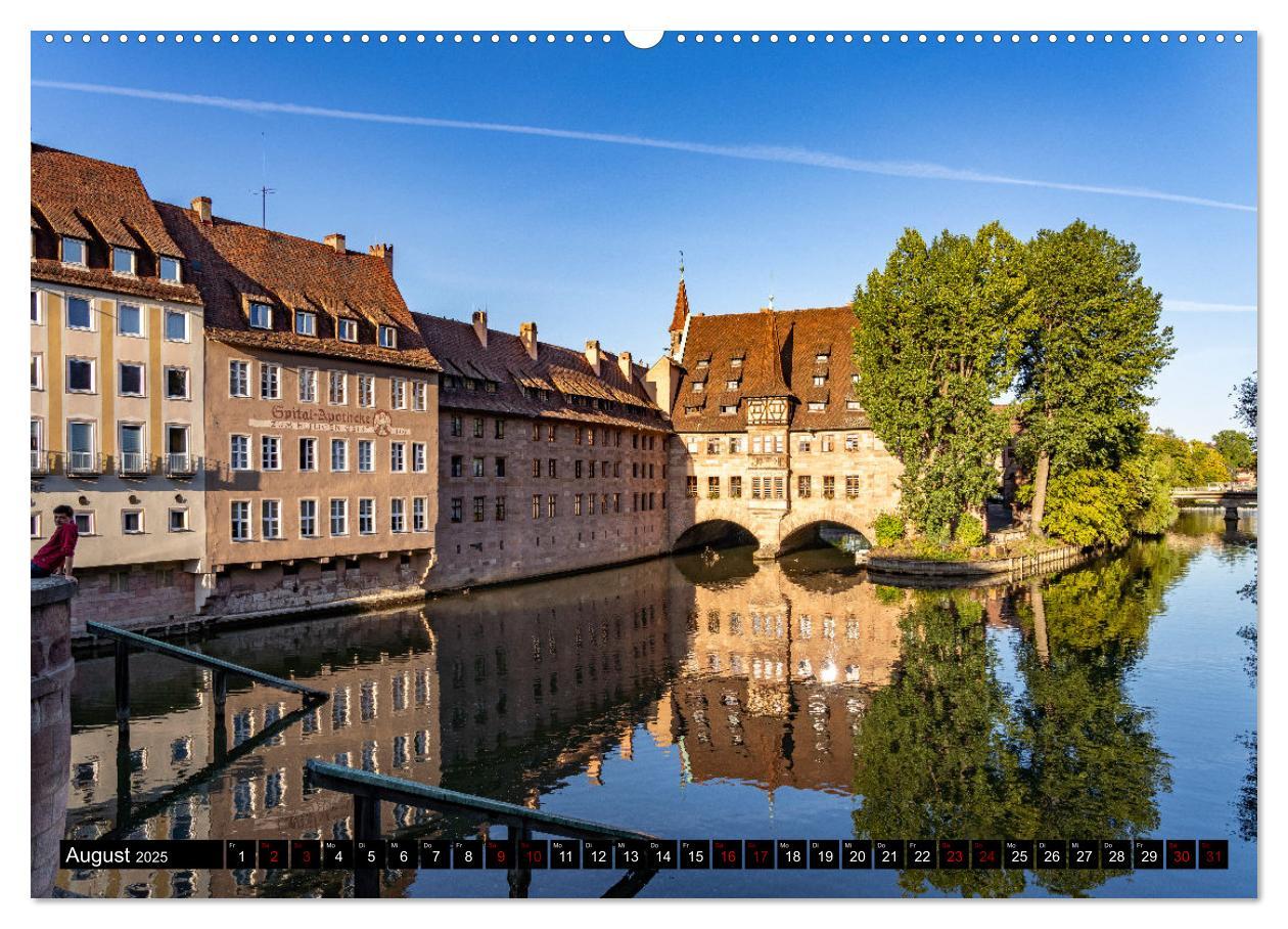 Bild: 9783383786457 | Wunderbares Nürnberg (Wandkalender 2025 DIN A2 quer), CALVENDO...