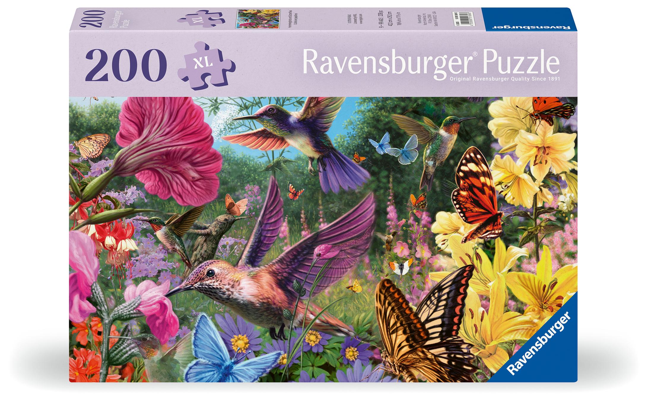 Cover: 4005555013693 | Ravensburger Puzzle 12001369 - Kolibris und Schmetterlinge - 200...