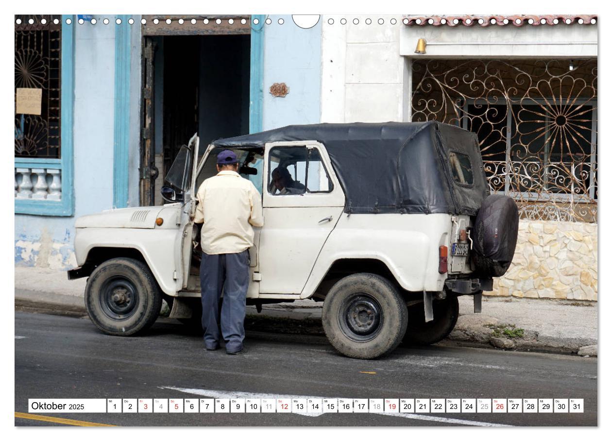 Bild: 9783435225835 | Sowjet-Legende - Der Geländewagen UAZ-469 in Kuba (Wandkalender...