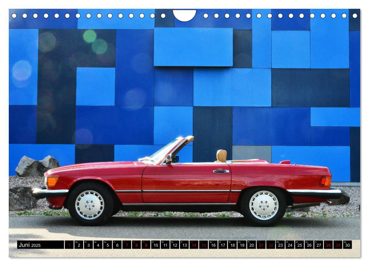 Bild: 9783435209415 | Ein Stern für Amerika - Mercedes Benz 560 SL (Wandkalender 2025 DIN...