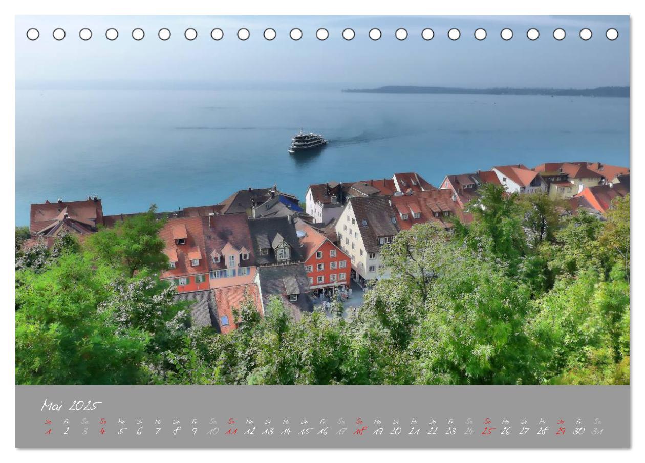 Bild: 9783435469437 | Farbrausch Bodensee (Tischkalender 2025 DIN A5 quer), CALVENDO...