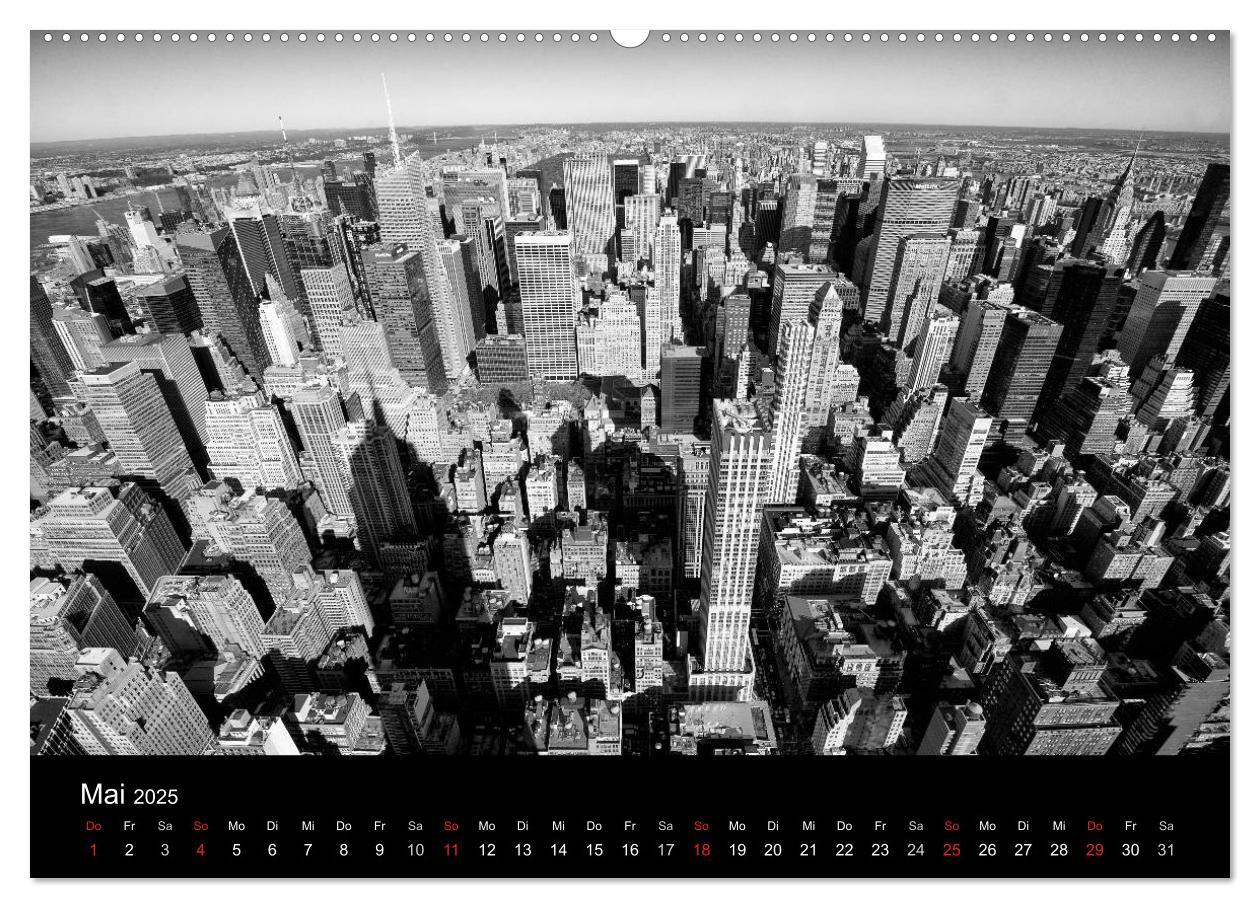 Bild: 9783435795154 | New York 2025 (Wandkalender 2025 DIN A2 quer), CALVENDO Monatskalender