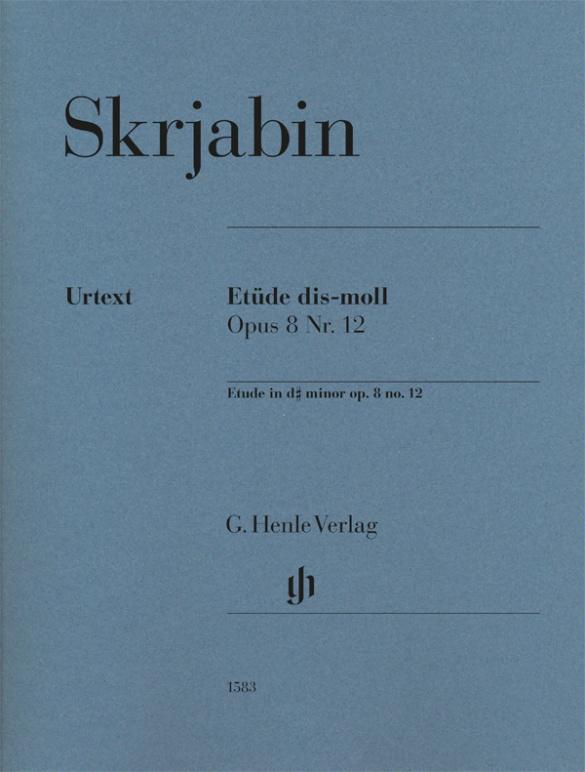 Cover: 9790201815831 | Alexander Skrjabin - Etüde dis-moll op. 8 Nr. 12 | Valentina Rubcova