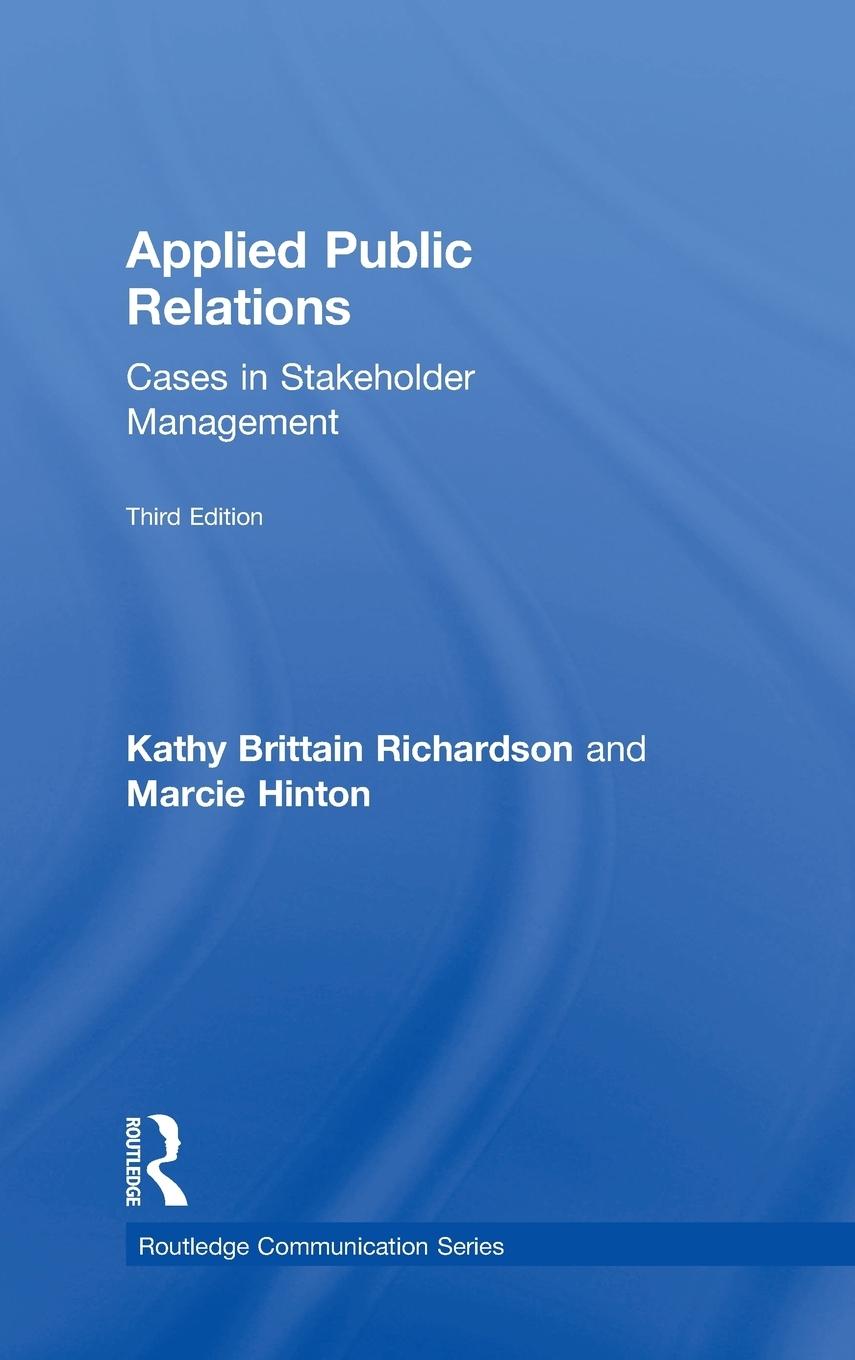 Cover: 9780415526586 | Applied Public Relations | Cases in Stakeholder Management | Buch