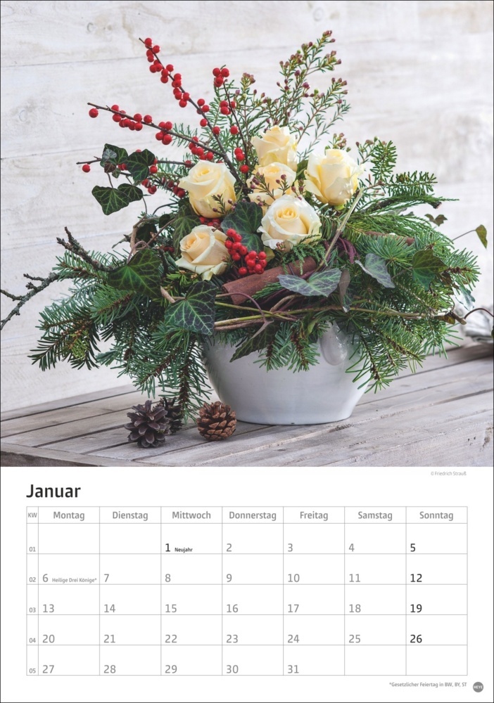 Bild: 9783756405596 | Rosenpracht Kalender 2025 | Kalender | Spiralbindung | 13 S. | Deutsch