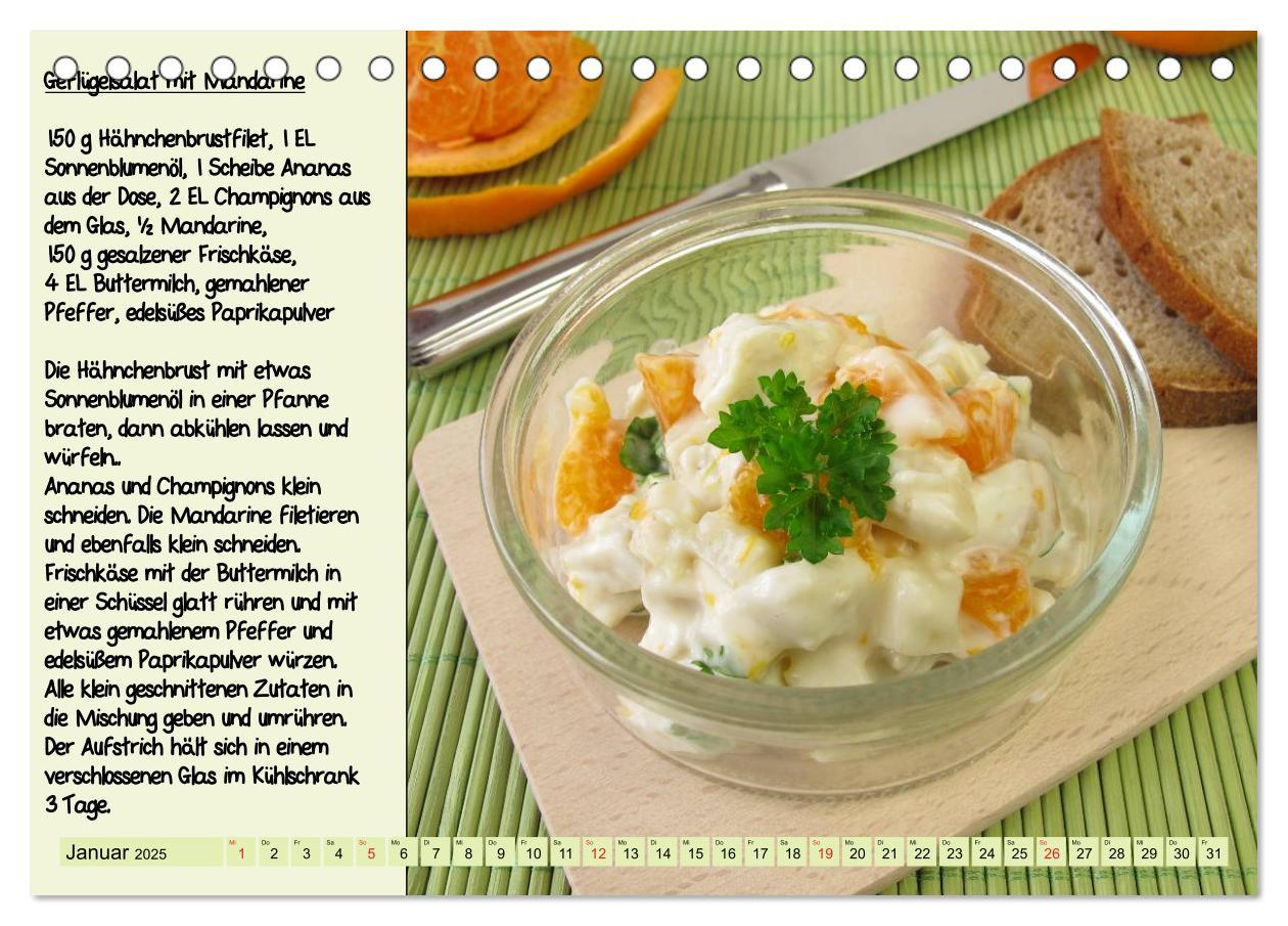 Bild: 9783435737246 | Leckere Aufstriche - Ein Kalender mit Rezepten (Tischkalender 2025...