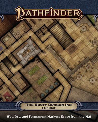 Cover: 9781640782037 | Pathfinder Flip-Mat: The Rusty Dragon Inn | Jason Engle (u. a.) | Buch