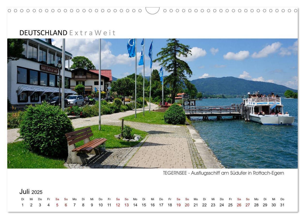 Bild: 9783383797262 | Weißblaue Impressionen vom Tegernsee (Wandkalender 2025 DIN A3...