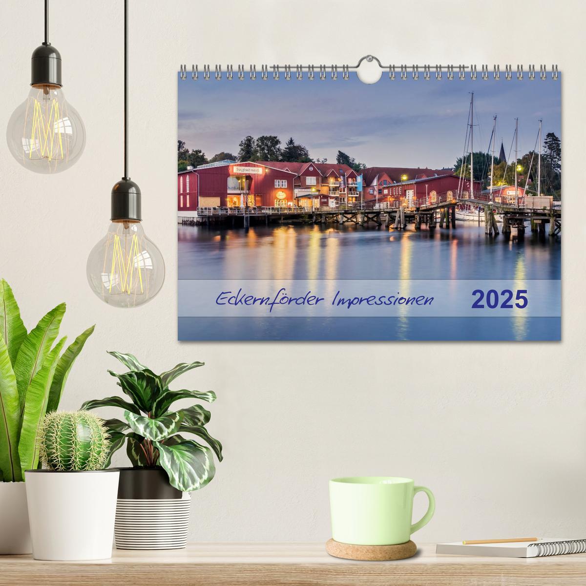 Bild: 9783435327249 | Eckernförder Impressionen (Wandkalender 2025 DIN A4 quer), CALVENDO...