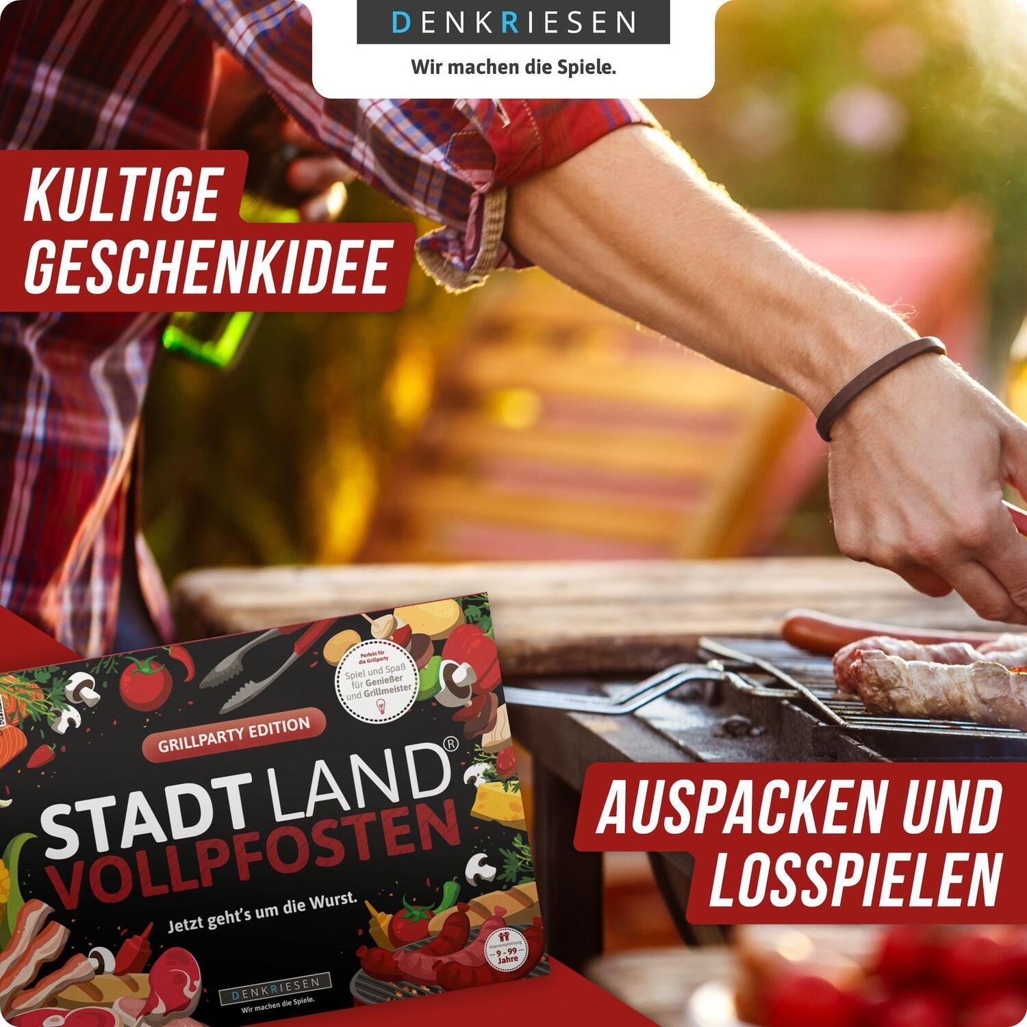 Bild: 4260528094684 | STADT LAND VOLLPFOSTEN® - GRILLPARTY EDITION - "Jetzt geht's um die...