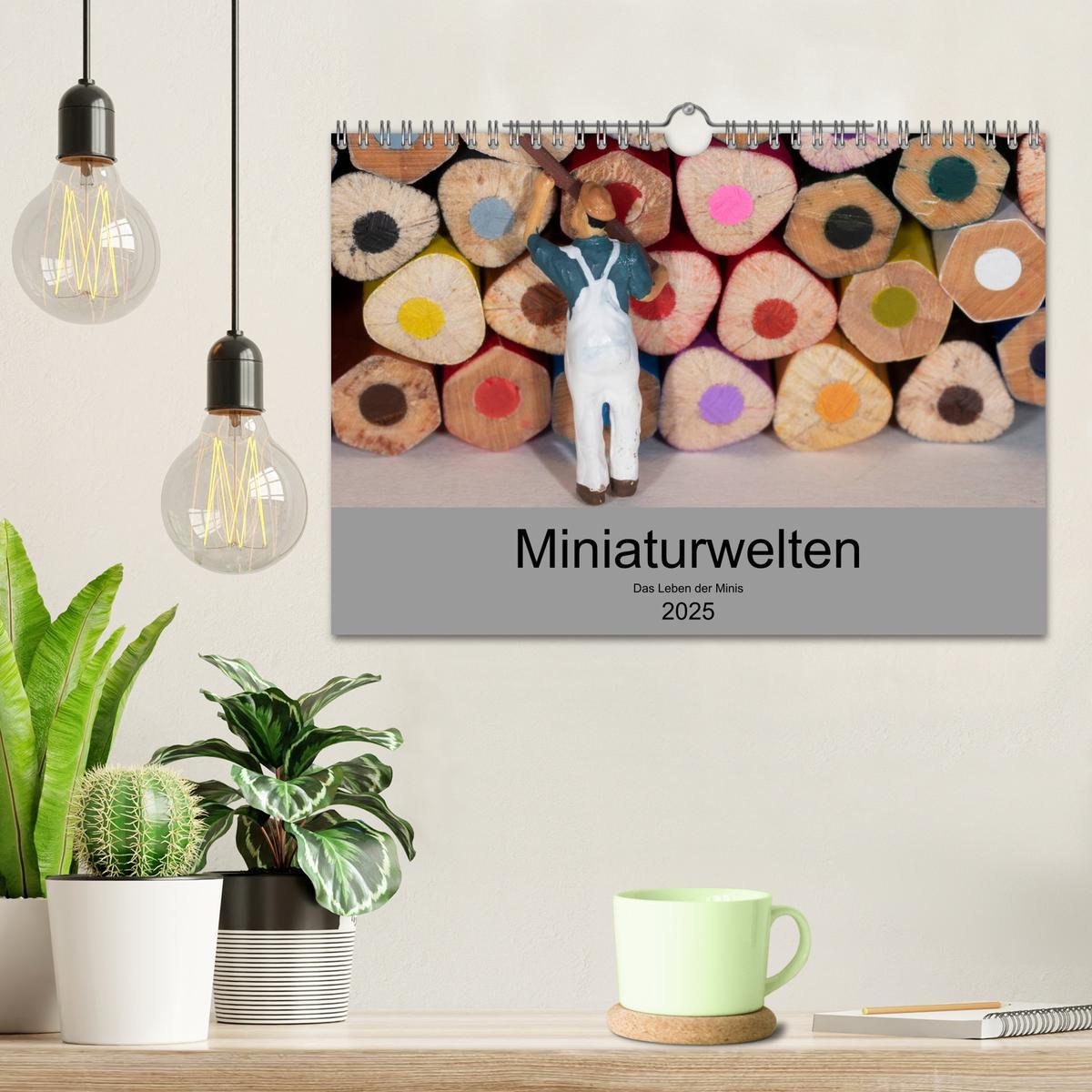 Bild: 9783435149872 | Miniaturen - Das Leben der Minis (Wandkalender 2025 DIN A4 quer),...