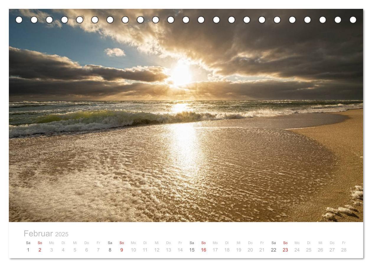 Bild: 9783435590100 | Sehnsucht Sylt (Tischkalender 2025 DIN A5 quer), CALVENDO...