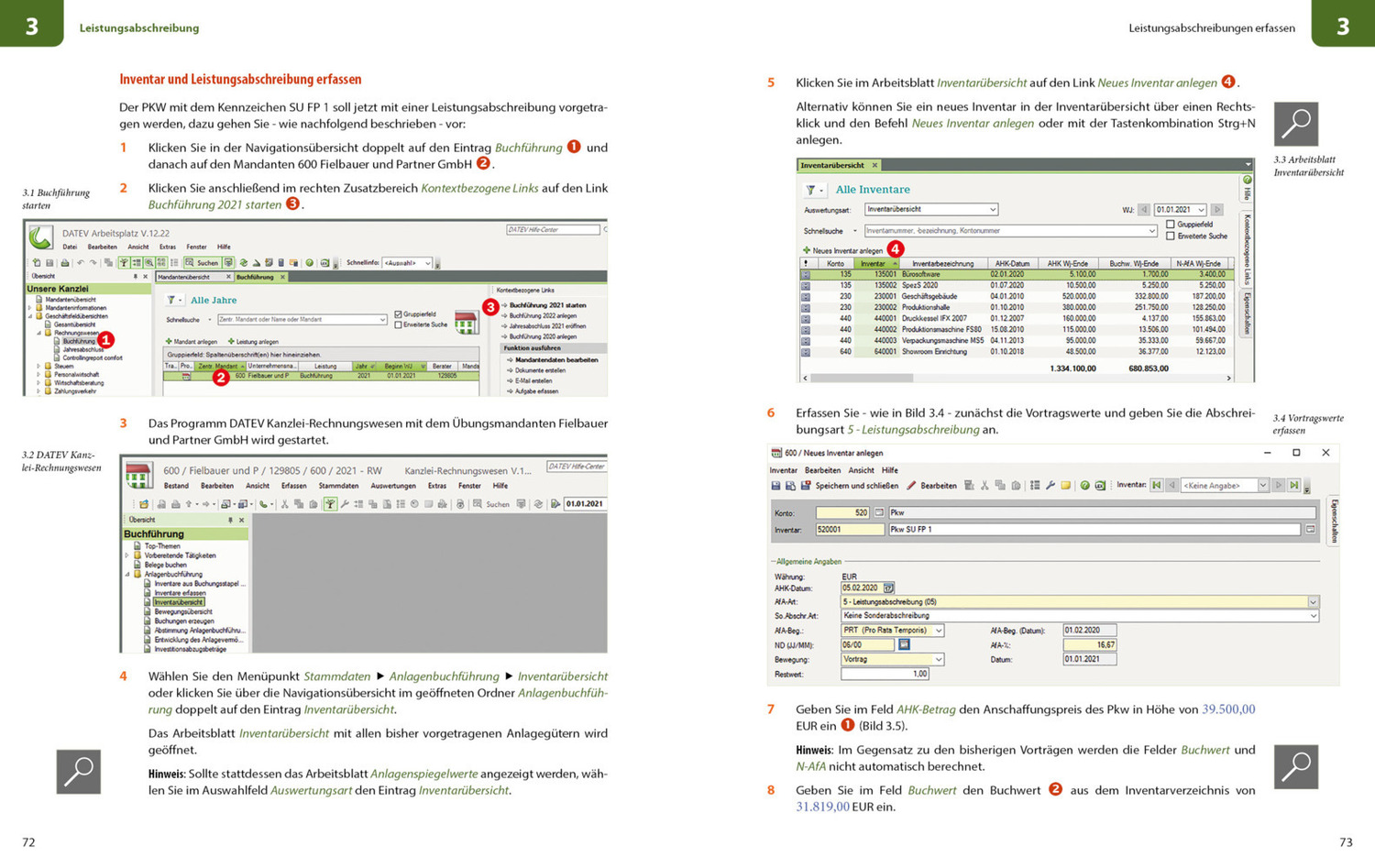 Bild: 9783832805647 | Praxisnahe Anlagenbuchhaltung mit DATEV Kanzlei Rechnungswesen | Buch