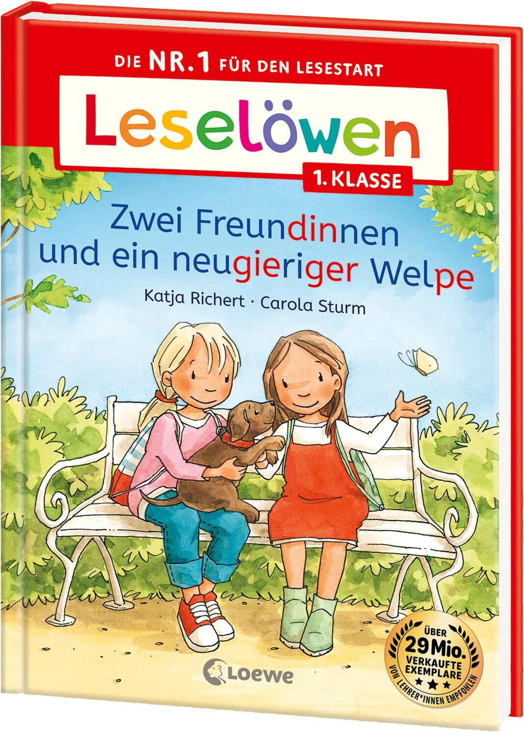 Cover: 9783743216310 | Leselöwen 1. Klasse - Zwei Freundinnen und ein neugieriger Welpe