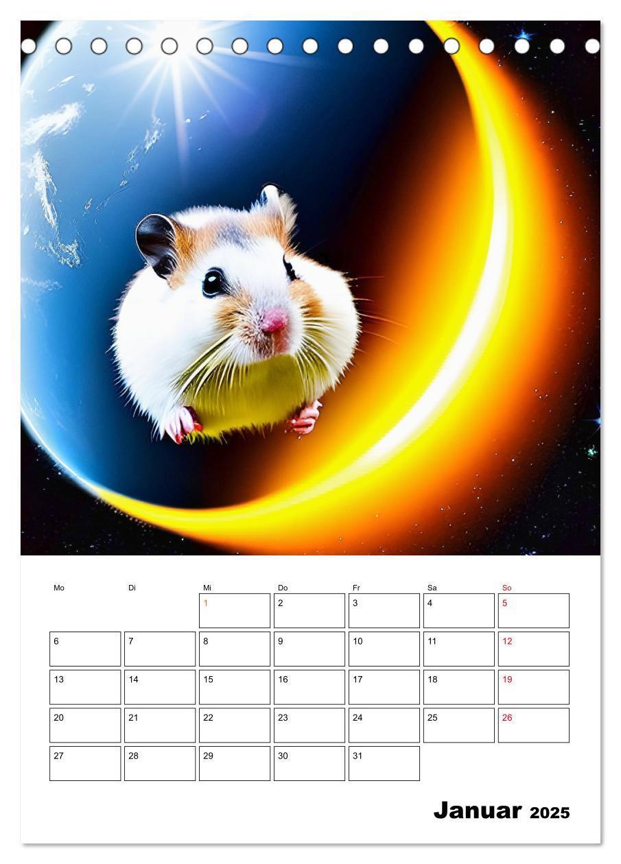 Bild: 9783435869992 | Space Hamster - Mit KI Hamster Astronauten im Weltall...