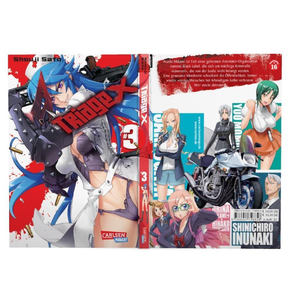 Bild: 9783551746658 | Triage X 3 | Shouji Sato | Taschenbuch | 166 S. | Deutsch | 2012