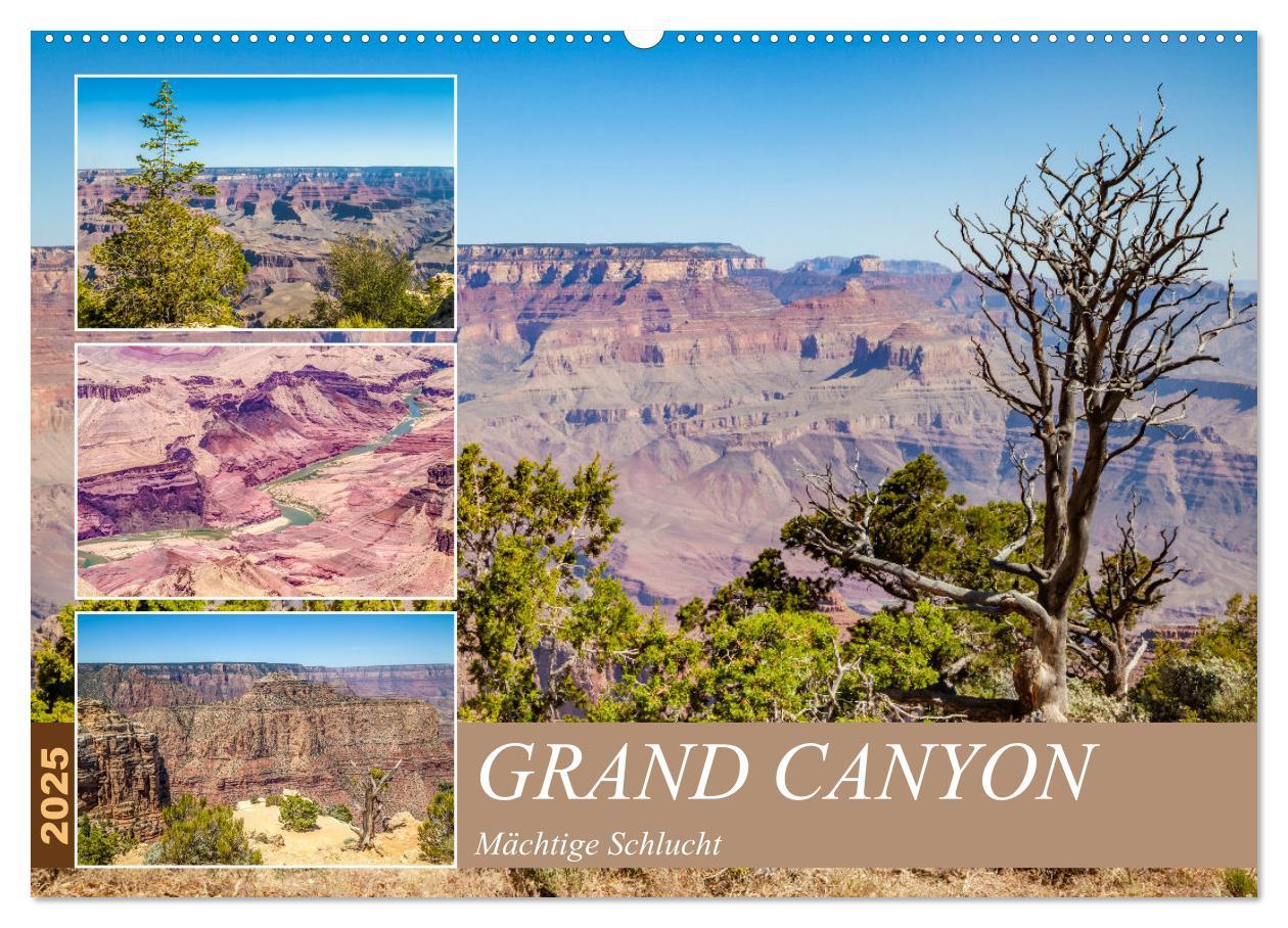 Cover: 9783383903007 | GRAND CANYON Mächtige Schlucht (Wandkalender 2025 DIN A2 quer),...