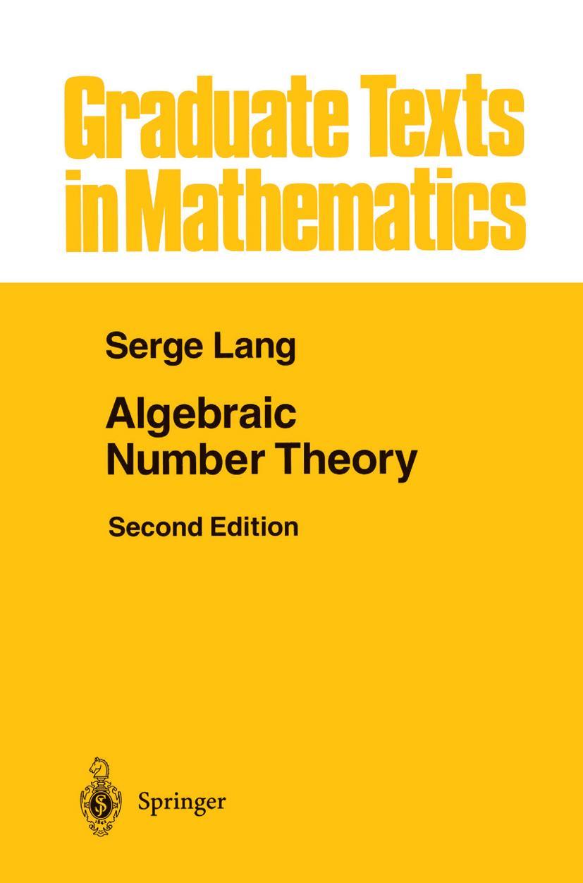 Cover: 9781461269229 | Algebraic Number Theory | Serge Lang | Taschenbuch | xiii | Englisch