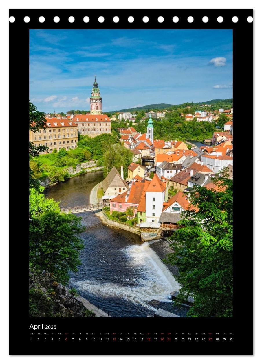 Bild: 9783457068472 | Cesky Krumlov Krumau (Tischkalender 2025 DIN A5 hoch), CALVENDO...