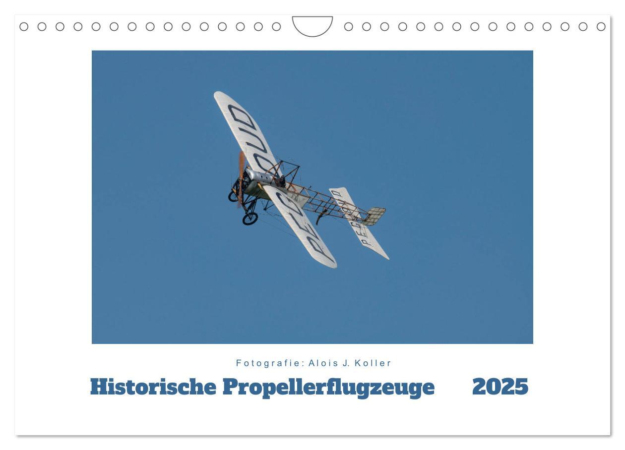 Cover: 9783435424702 | Historische Propellerflugzeuge 2025 (Wandkalender 2025 DIN A4...