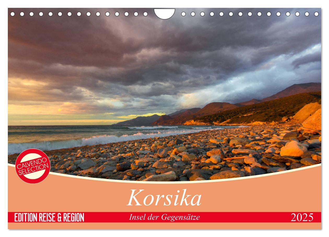 Cover: 9783435423026 | Korsika - Insel der Gegensätze (Wandkalender 2025 DIN A4 quer),...