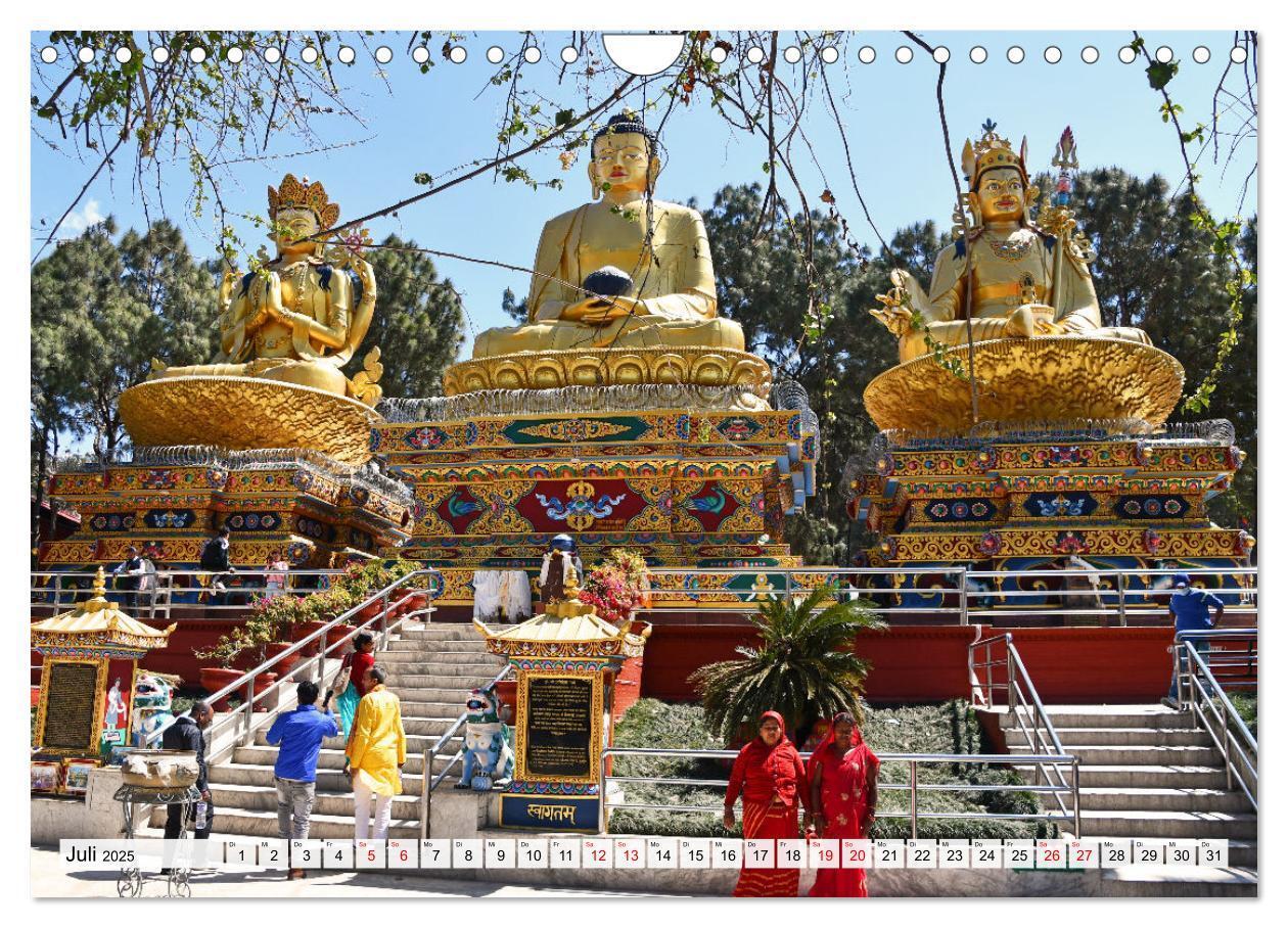 Bild: 9783383828058 | KATHMANDU, Nepals Hauptstadt (Wandkalender 2025 DIN A4 quer),...