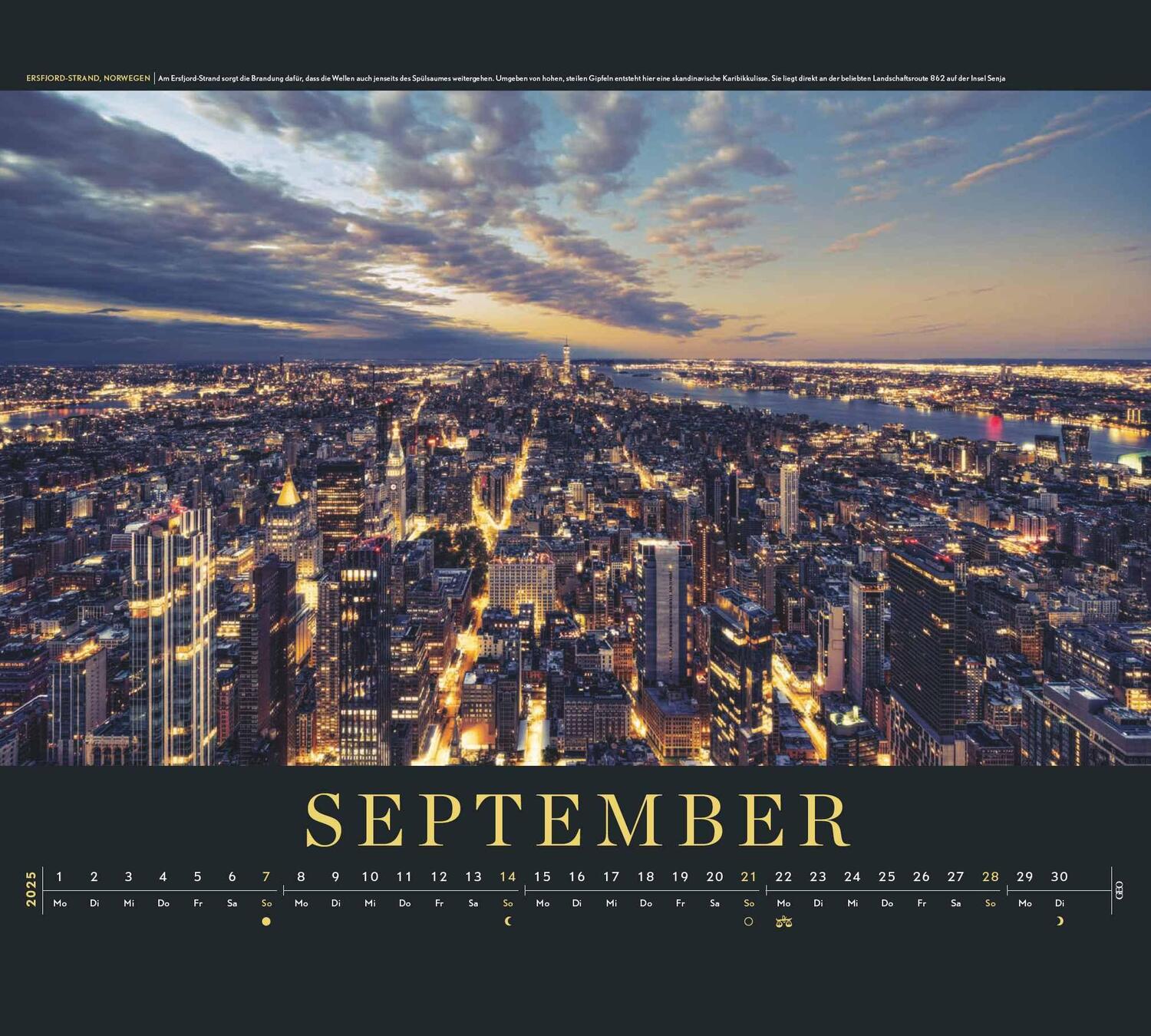 Bild: 4002725988805 | GEO New York 2025 - Wand-Kalender - Reise-Kalender -...