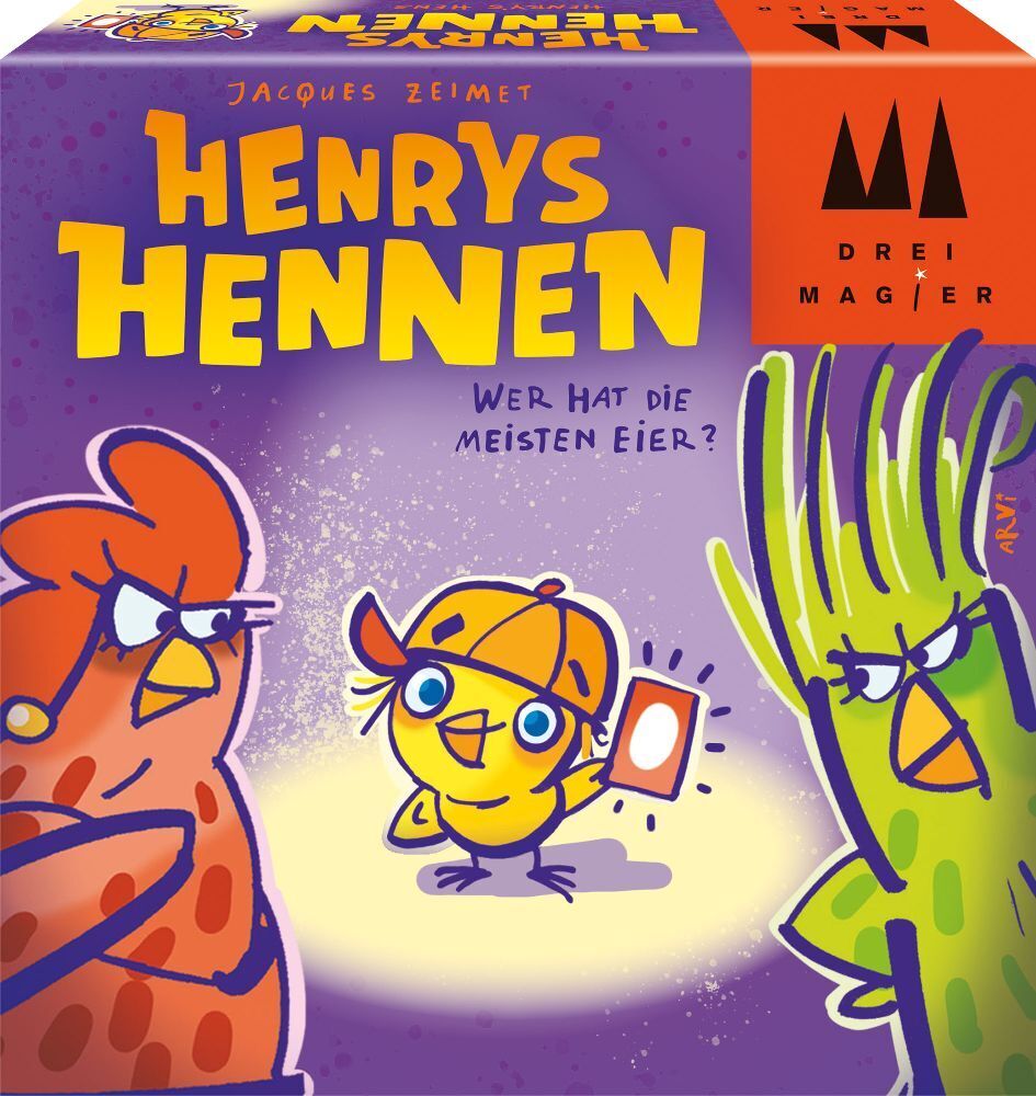 Cover: 4001504408978 | Henrys Hennen | Spiel | Schachtel | 40897 | Deutsch | 2024