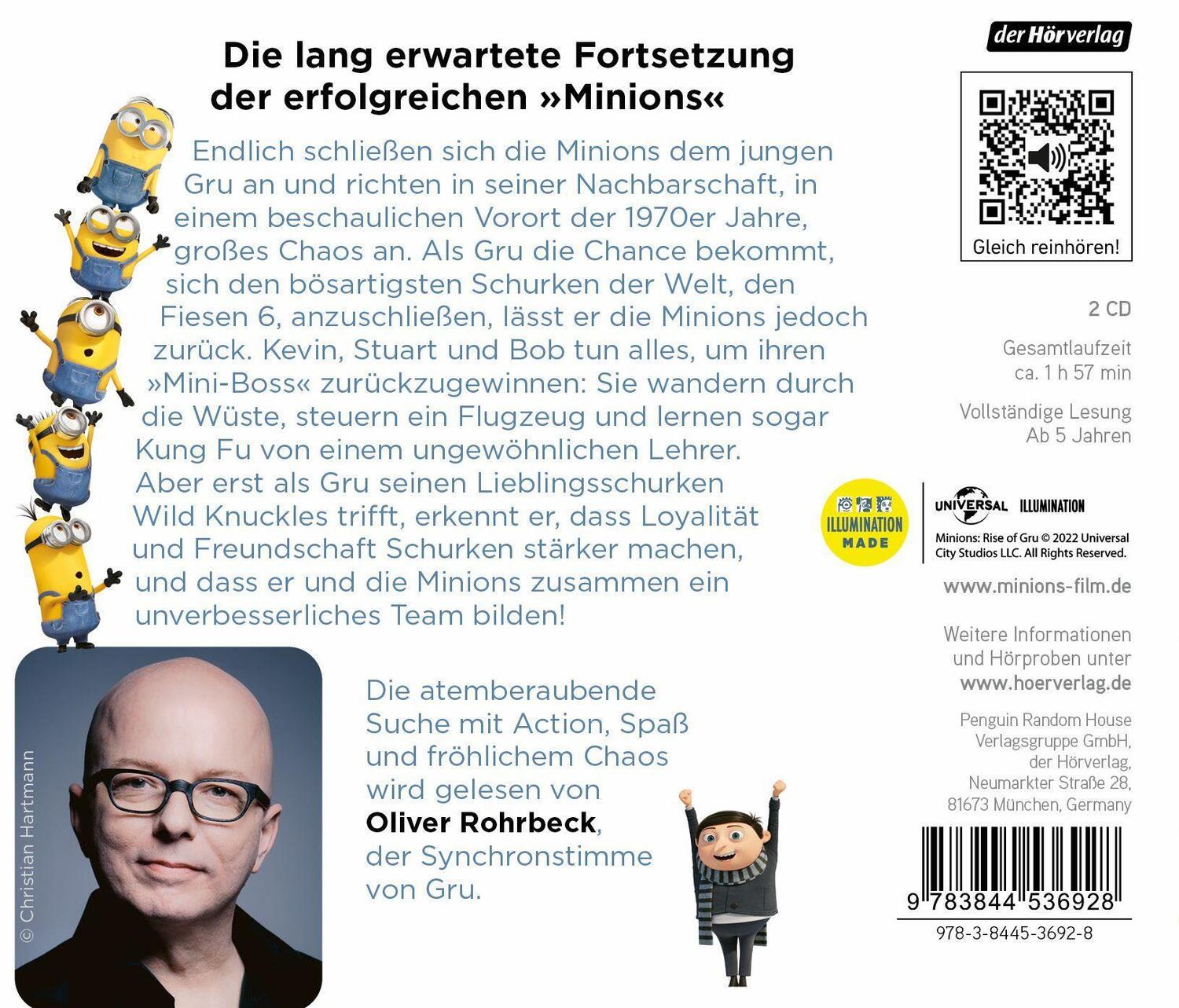 Bild: 9783844536928 | Minions - Auf der Suche nach dem Mini-Boss | Sadie Chesterfield | CD