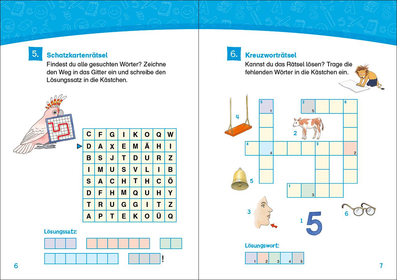 Bild: 9783743213951 | Leselöwen Kreuzworträtsel für Leseprofis - 2. Klasse (Sonnengelb)