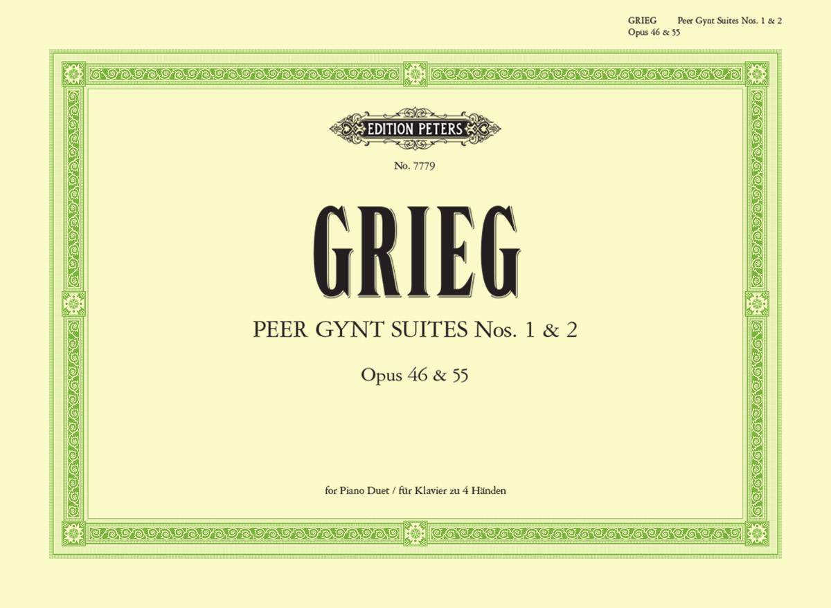 Cover: 9790577084909 | Peer Gynt: Suite Nr. 1 op. 46 / Suite Nr. 2 op. 55 | Klavier 4-händig