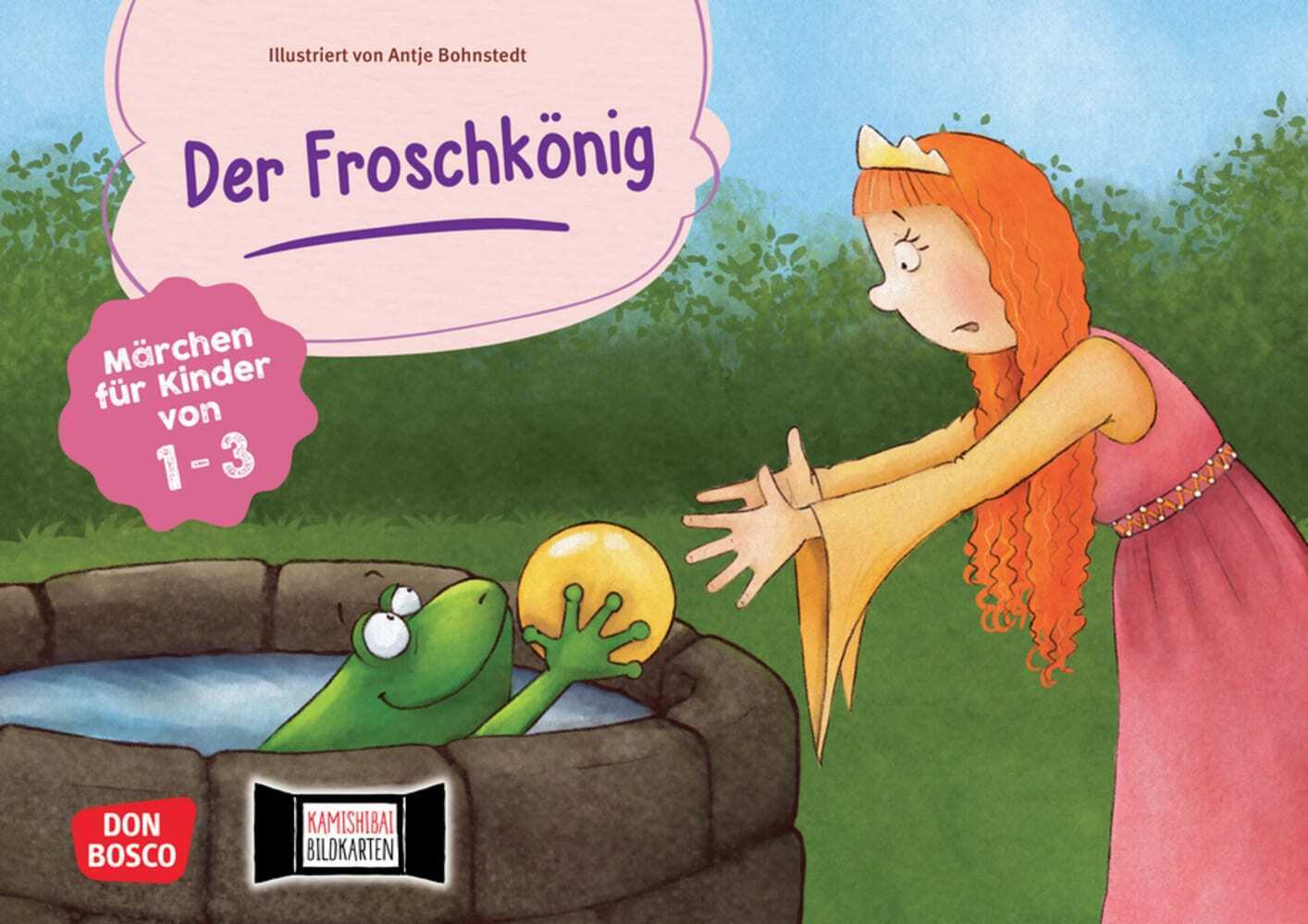 Cover: 4260179517235 | Der Froschkönig. Kamishibai Bildkartenset | Jacob Grimm | Box | 7 S.