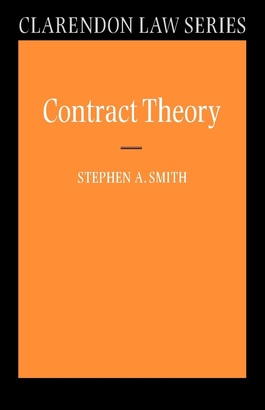 Cover: 9780198765615 | Contract Theory | Stephen A. Smith | Taschenbuch | Englisch | 2004