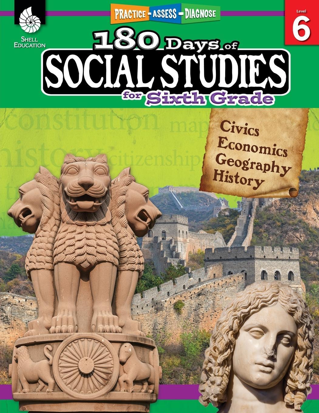 Cover: 9781425813987 | 180 Days of Social Studies for Sixth Grade | Kathy Flynn (u. a.)