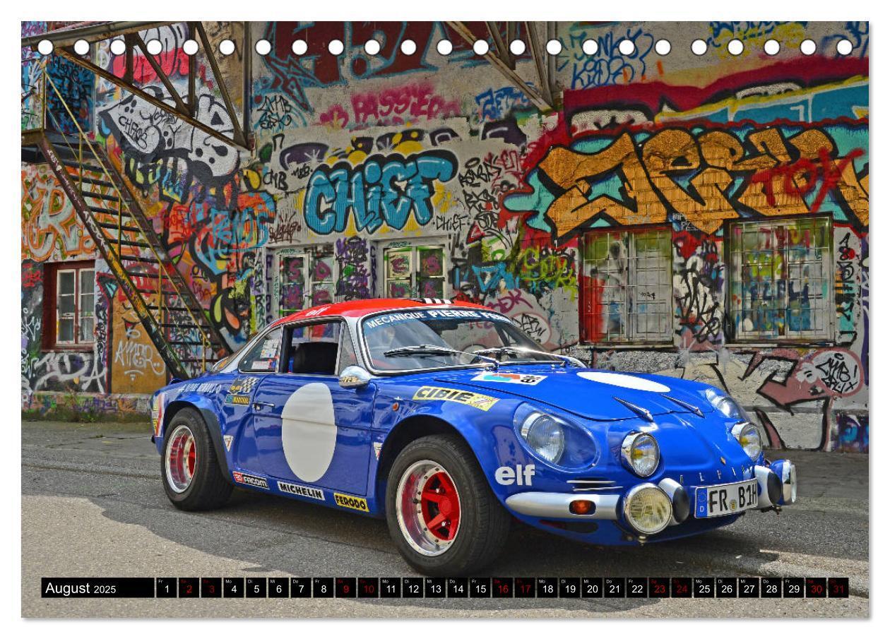 Bild: 9783435356515 | Renault Alpine A110 (Tischkalender 2025 DIN A5 quer), CALVENDO...