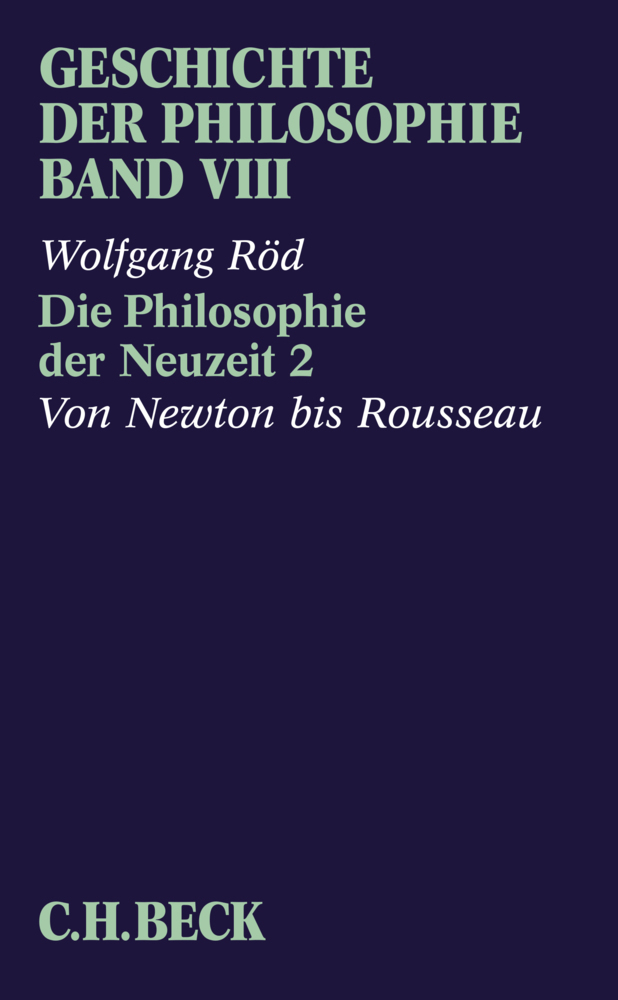 Cover: 9783406794179 | Geschichte der Philosophie Bd. 8: Die Philosophie der Neuzeit 2:...